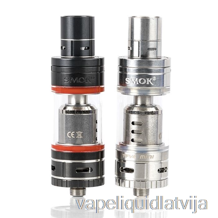 Smok Tfv4 Mini Sub-ohm Tvertne (pilns Komplekts) Nerūsējošā Tērauda Vape šķidrums